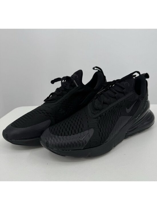 Nike Men\'s Air Max 270 Athletic Shoes size 12 Black/Black Sneakers NEW main image 7